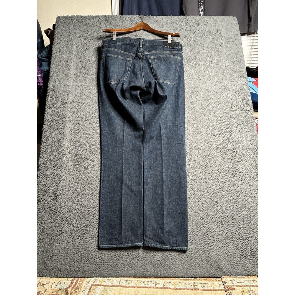Ralph Lauren Black Label Straight Leg Mens 36 x 32 Denim Jeans Dark Wash